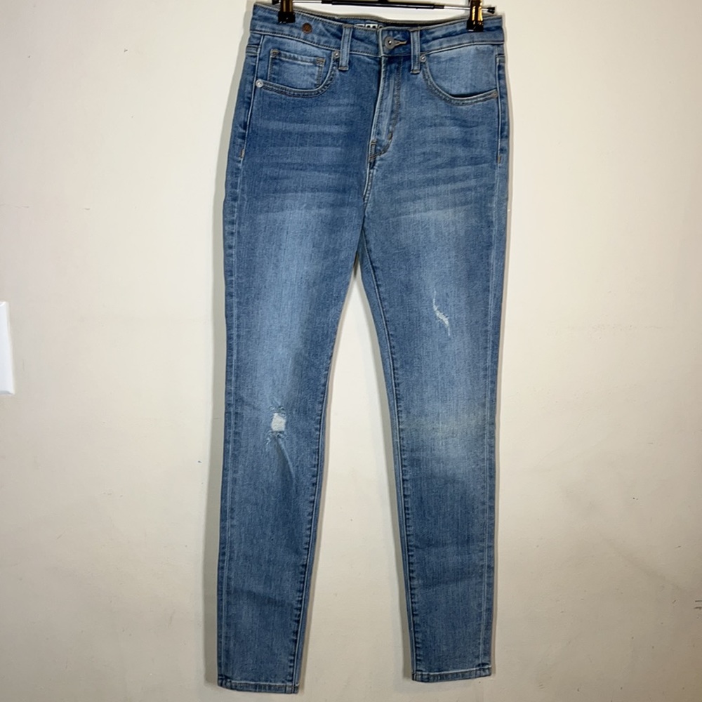 Assets Denim Light Blue Distressed Skinny Jean - Picture 9 of 16
